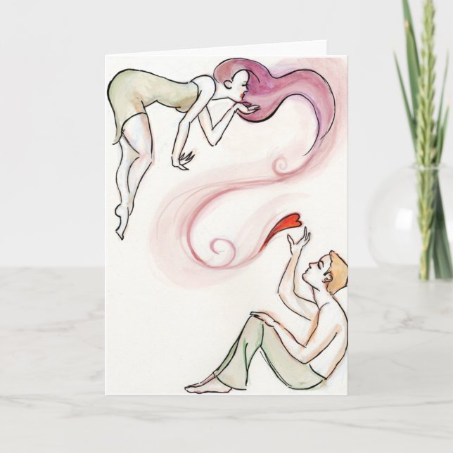 Cartão De Festividades Head over heels 2 (Frente)