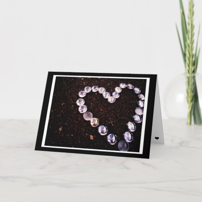 Cartão De Festividades Heart (Frente)