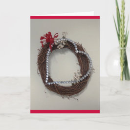 Cartão De Festividades Heart with gems