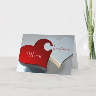 Cartão De Festividades Hearts Christmas Card