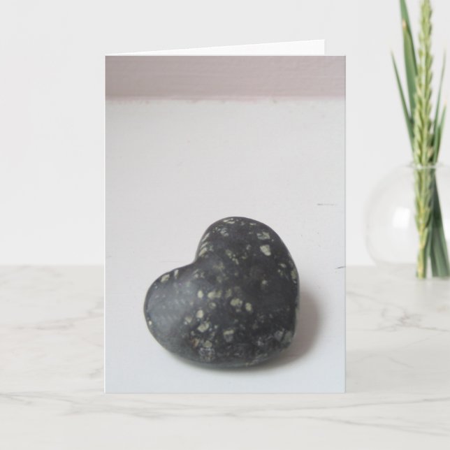 Cartão De Festividades heavy heart (Frente)