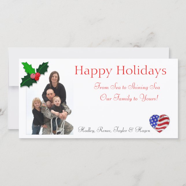 Cartão De Festividades Henderson Christmas Cards (Frente)