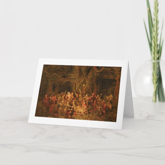 Cartão De Festividades Herne's Oak from 'The Merry Wives of Windsor' by W (Frente)