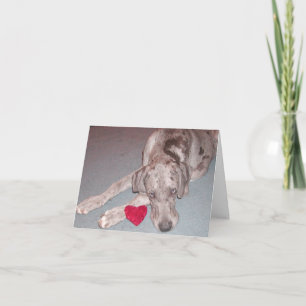 Cartão De Festividades Hero's Heart Valentines Day Card