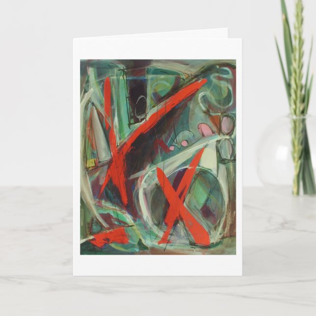 Cartão De Festividades Hidden Grace Holiday Wishes (Frente)