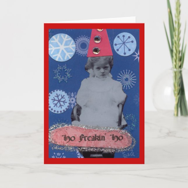 Cartão De Festividades Ho Freakin' Ho (Frente)