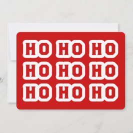 CARTÃO DE FESTIVIDADES HO HO