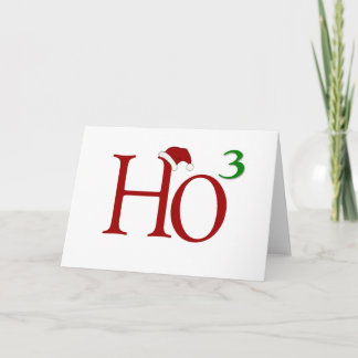 Cartão De Festividades Ho Ho Ho