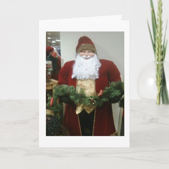 CARTÃO DE FESTIVIDADES HO HO HO MERRRRRRRRRRRRRRRISTMAS/FELIZ ANO NOVO (Frente)