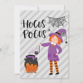 Cartão De Festividades Hocus Pocus