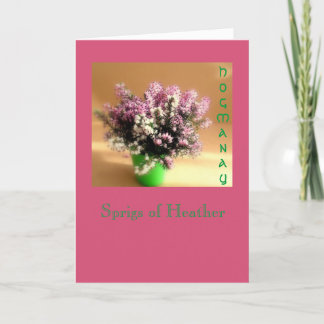 Cartão De Festividades Hogmanay Greeting Card