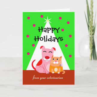 Cartão De Festividades Holiday Card from Pet Care Professional