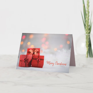 Cartão De Festividades Holiday Card Merry Christmas