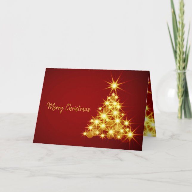 Cartão De Festividades Holiday Card Merry Christmas (Frente)