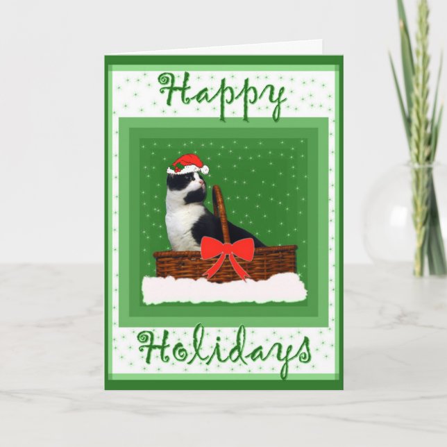 Cartão De Festividades Holiday Card - Oreo (Frente)