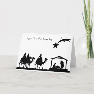 Cartão De Festividades Holiday Card Three Wise Men Epiphany