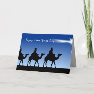 Cartão De Festividades Holiday Card Three Wise Men Epiphany