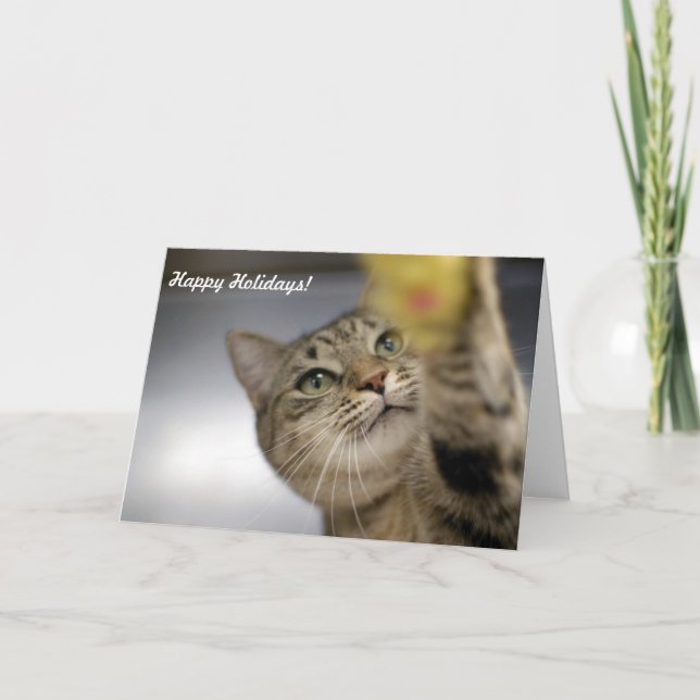 Cartão De Festividades Holiday Cards "Peace, Joy, Hope" (Frente)