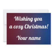 Holiday Christmas greeting 