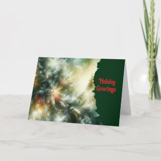 Cartão De Festividades Holiday Christmas Greeting Card