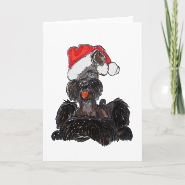 Cartão De Festividades Holiday Fritz (Frente)