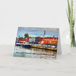 Cartão De Festividades Holiday Greeting Card from Maryland