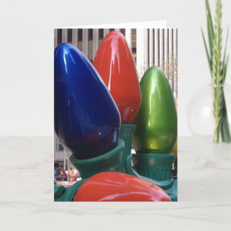 Cartão De Festividades Holiday lights 3