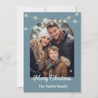 Cartão De Festividades Holiday Photo Card