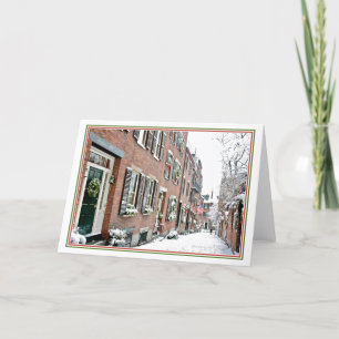Cartão De Festividades Holiday Season Beacon Hill: Mães de Boston: