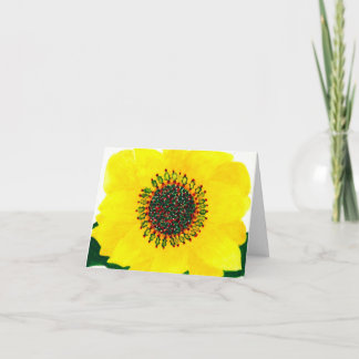 Cartão De Festividades Holiday Sunflower Card