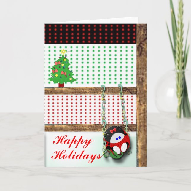 Cartão De Festividades Holiday Swinger (Frente)