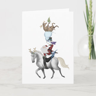 Cartão De Festividades Holiday Vaulting