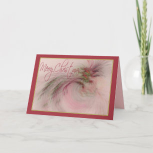 Cartão De Festividades HOLLY 'N BERRIES ~ Feliz Natal