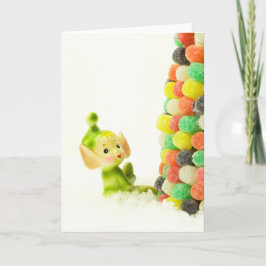 Cartão De Festividades Holly the Pixie Elf