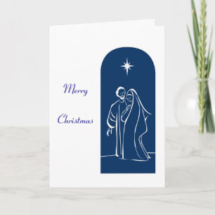 Cartão De Festividades Holy Family