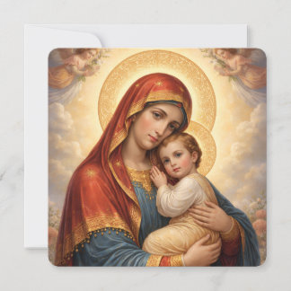 Cartão De Festividades Holy Mother of God – Divine Love & Protection´11