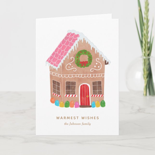 Cartão De Festividades Home Sweet Home (Frente)