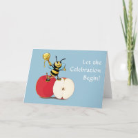Honeybee Apple Rosh HaShana