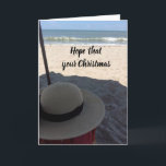 CARTÃO DE FESTIVIDADES HOPE ***CHRISTMAS** IS LIKE A *DAY AT THE BEACH<br><div class="desc">DO YOU HOPE SOMEONE YOU LIKE OR LOVE HAS A ****CHRISTMAS**** IS LIKE A *DAY AT THE BEACH*???? THEN SEND THIS "COOL" CARD TODAY!</div>