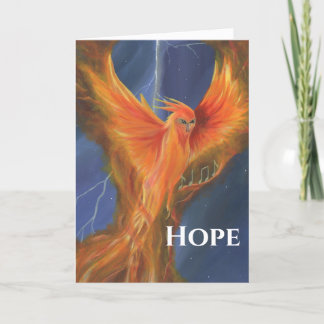 Cartão De Festividades Hope Rising Phoenix Card