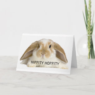 CARTÃO DE FESTIVIDADES HOPPITY HOPPITY "PÁSCOA" ESTÁ A CAMINHO