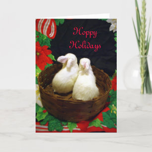 Cartão De Festividades Hoppy Holidays