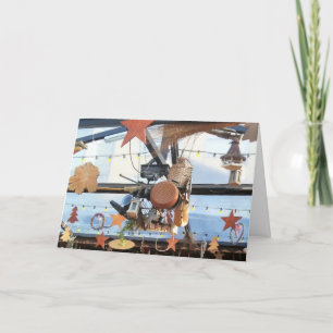 Cartão De Festividades Hora do inverno