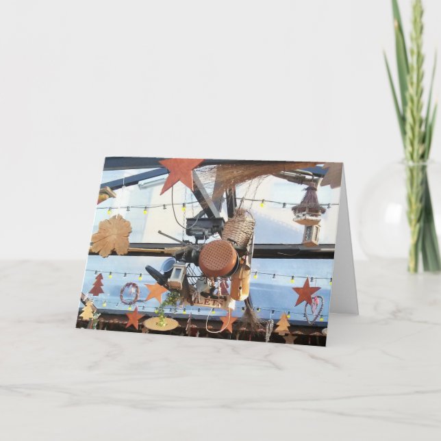 Cartão De Festividades Hora do inverno (Frente)