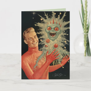 Cartão De Festividades Hora do Solstício de inverno