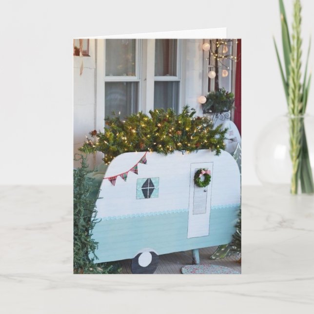 CARTÃO DE FESTIVIDADES HORA MARAVILHOSA DO ANO **NATAL DO MERCADO" (Frente)