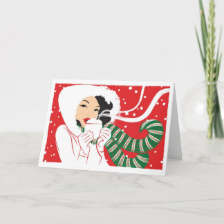 Cartão De Festividades Hot Cocoa