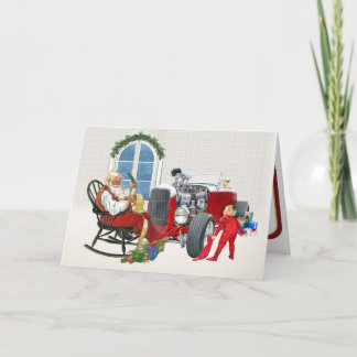 Cartão De Festividades Hot Rod Christmas Cards 7