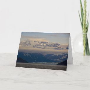 Cartão De Festividades Hubbard Glacier, Daybreak Christmas card