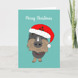 Cartão De Festividades Hugo, o cão de salsicha